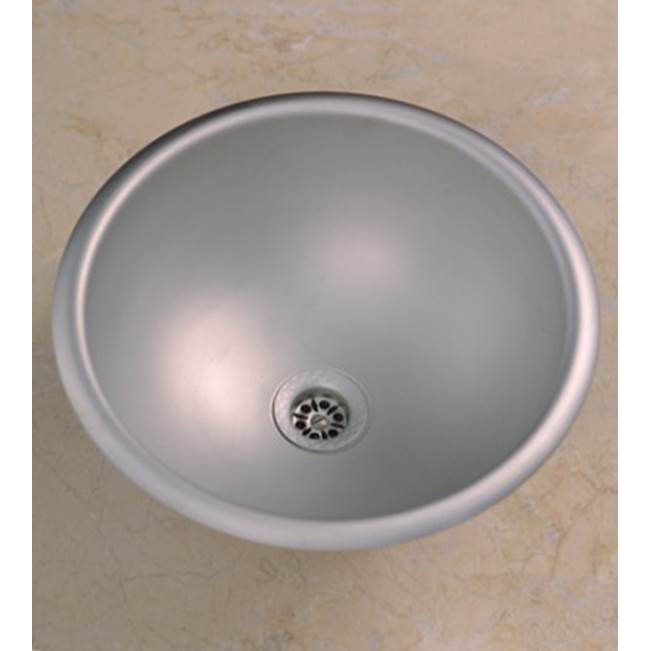 Herbeau ''Moselle'' Round Bowl in Polished Nickel