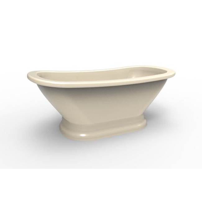 Hydro Systems MITRA 7238 STON TUB ONLY - BISCUIT