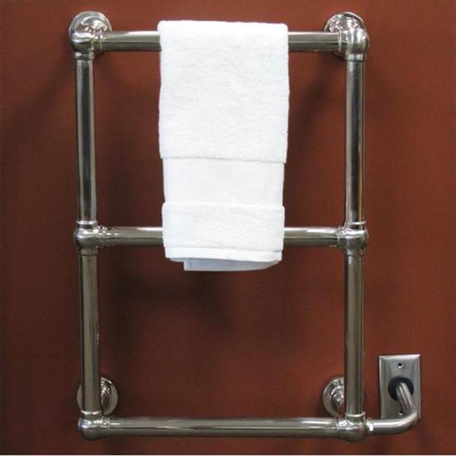 ICO Bath 23.5'' Stour Plug-In Towel Warmer - B/Nickel