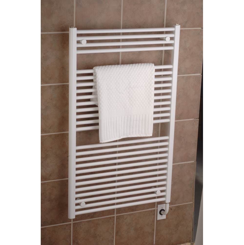 ICO Bath 23.5''x47.5'' Savoy Electric Hardwired Towel Warmer - Gloss White