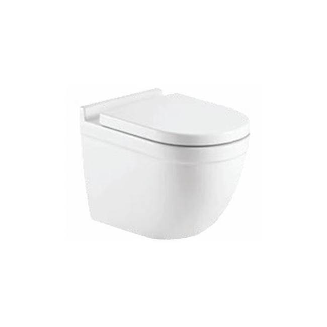 Icera Karo Wallhung Toilet Bowl Euro EL White