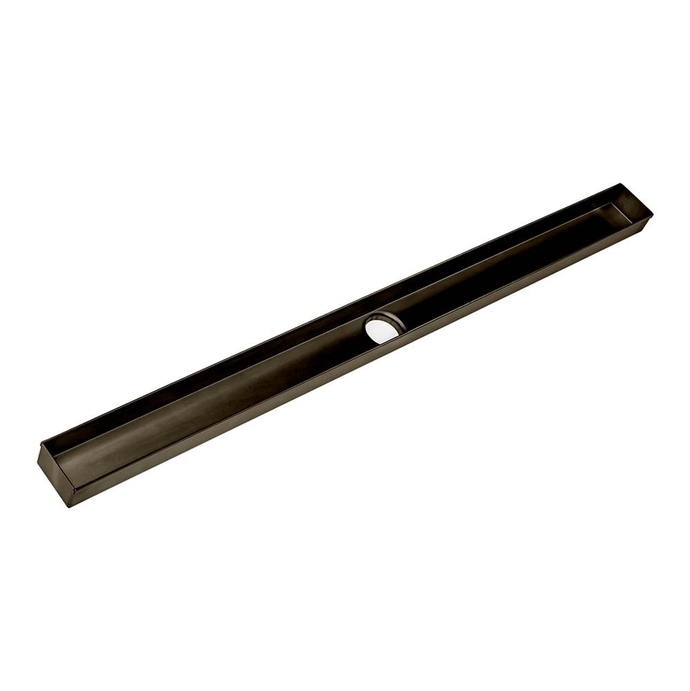 Infinity Drain 20'' Fixed Channel for FXTIF 65 in Oil Rubbed Bronze