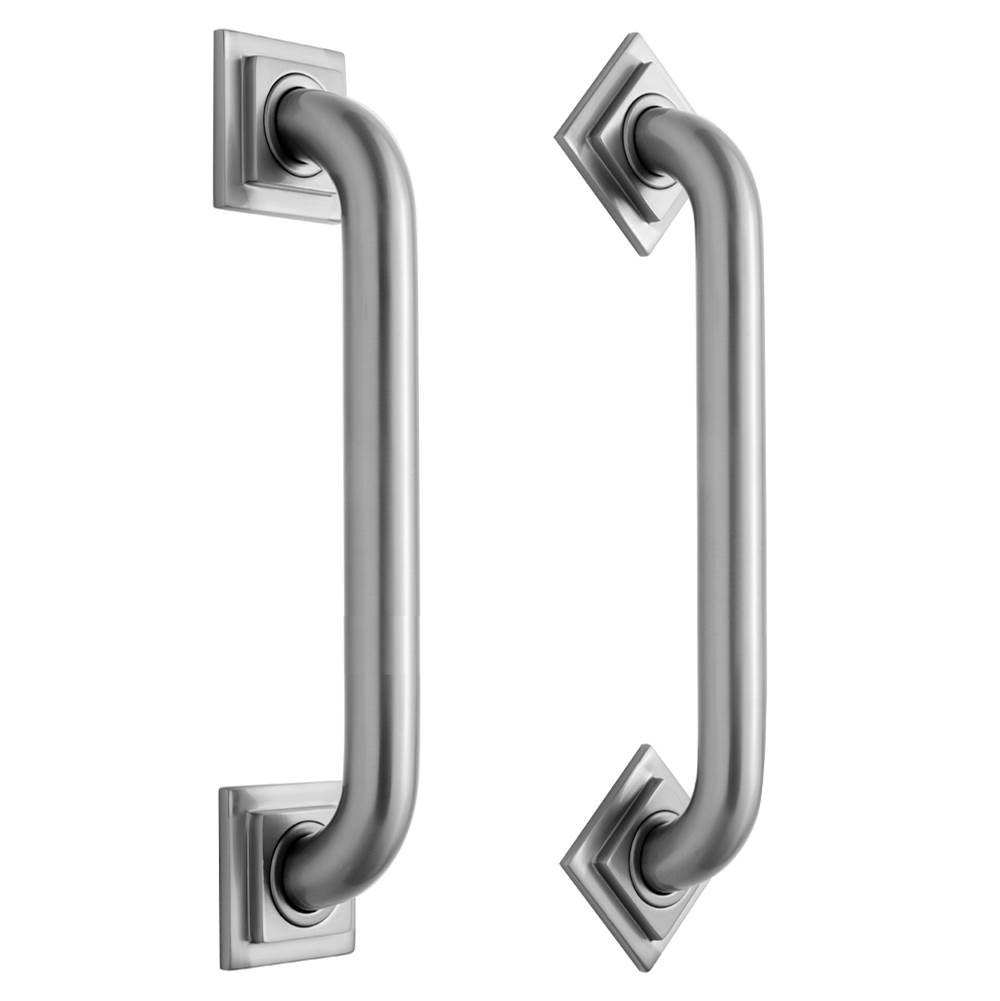 Jaclo 48'' Deluxe Grab Bar with Contemporary Square/Diamond Flange