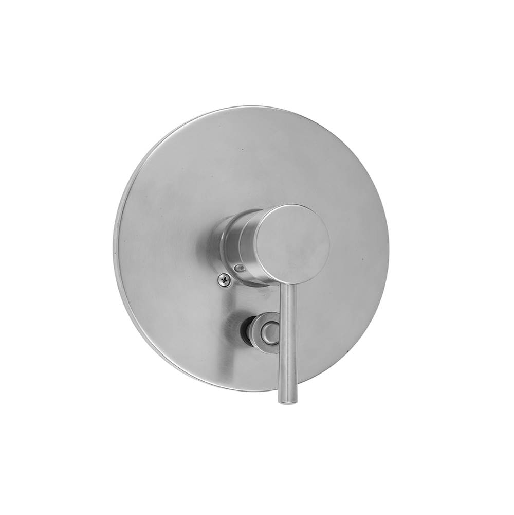 Jaclo Round Plate With Round Lever Trim For Pressure Balance Valve With Built-in Diverter (J-DIV-PBV)