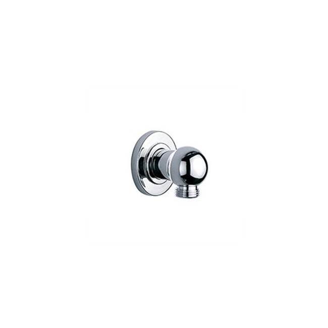 Joerger Serie 1909 Wall Elbow Connection  1/2'', Without Cradle, Polished Nickel