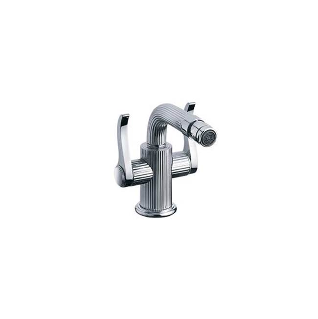 Joerger Mink Cronos Series Two-Handle Single-Hole Bidet Faucet With Lever Handles - 1.2Gpm
