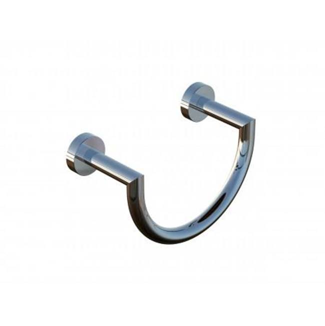 Kartners OSLO - Towel Ring (U-shaped)--Unlacquered Brass