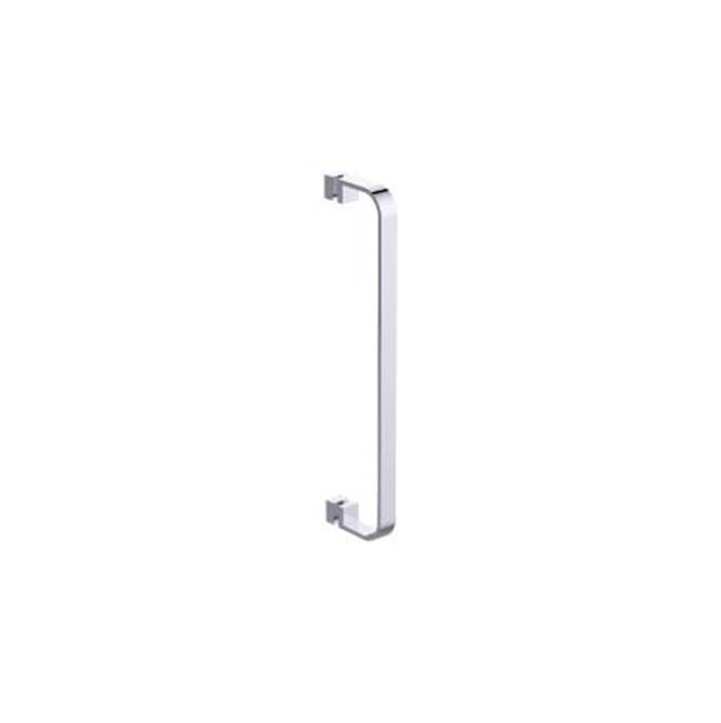 Kartners COLOGNE - 18-inch Single Shower Door Handle-Matte White