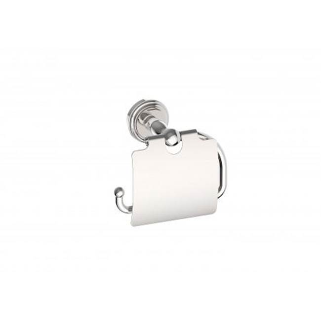 Kartners FLORENCE - Toilet Paper Holder  with Cover-Polished Chrome
