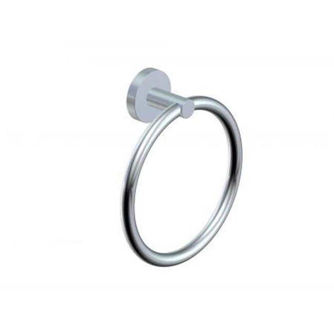 Kartners CIRCO - Towel Ring-Polished Nickel