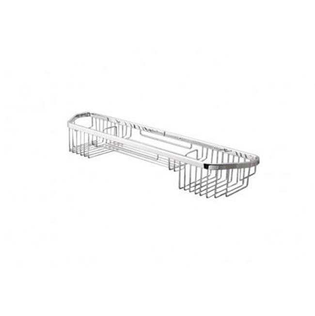 Kartners Bath & Shower Baskets - Wire Basket-Polished Chrome