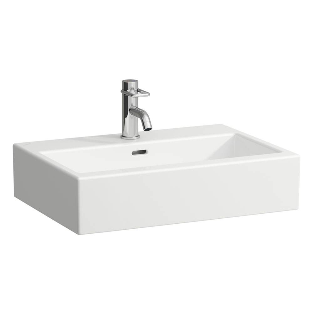 Laufen Bowl washbasin, with tap bank