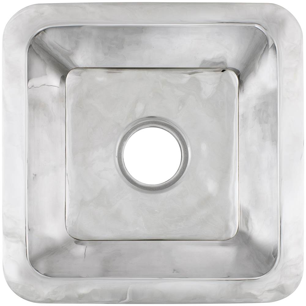 Linkasink Smooth Small Square 3.5'' drain opening