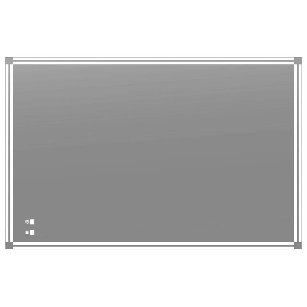 Madeli Contempo Illuminated Slique Mirror 30''X 42''. Lumentouch On/Off Dimmer Switch.Defogger.Dual Installation
