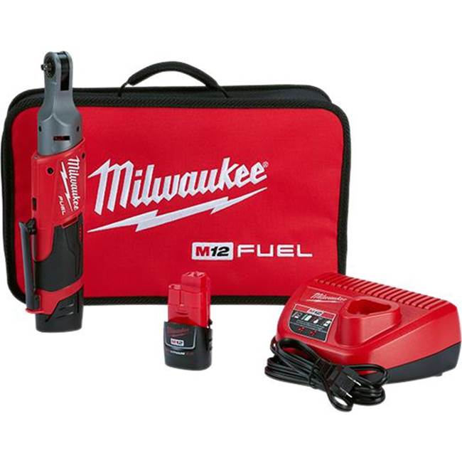 Milwaukee Tool M12 Fuel 1/4'' Ratchet Kit
