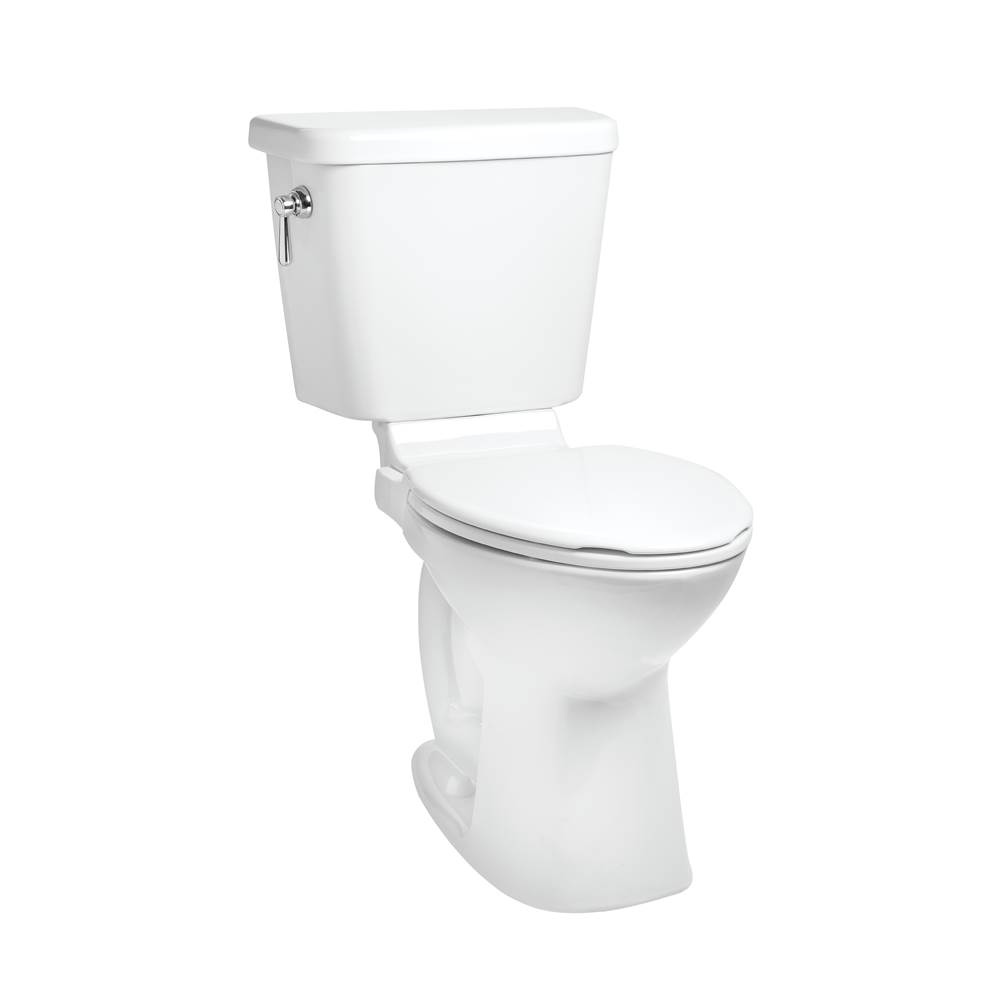 Mansfield Plumbing Vanquish 1.28 Elongated SmartHeight Toilet Combination