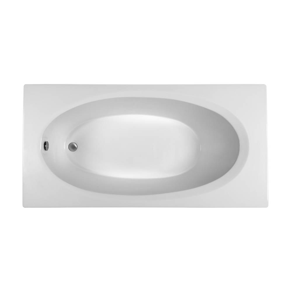 MTI Basics 72X36 White Whirlpool-Basics