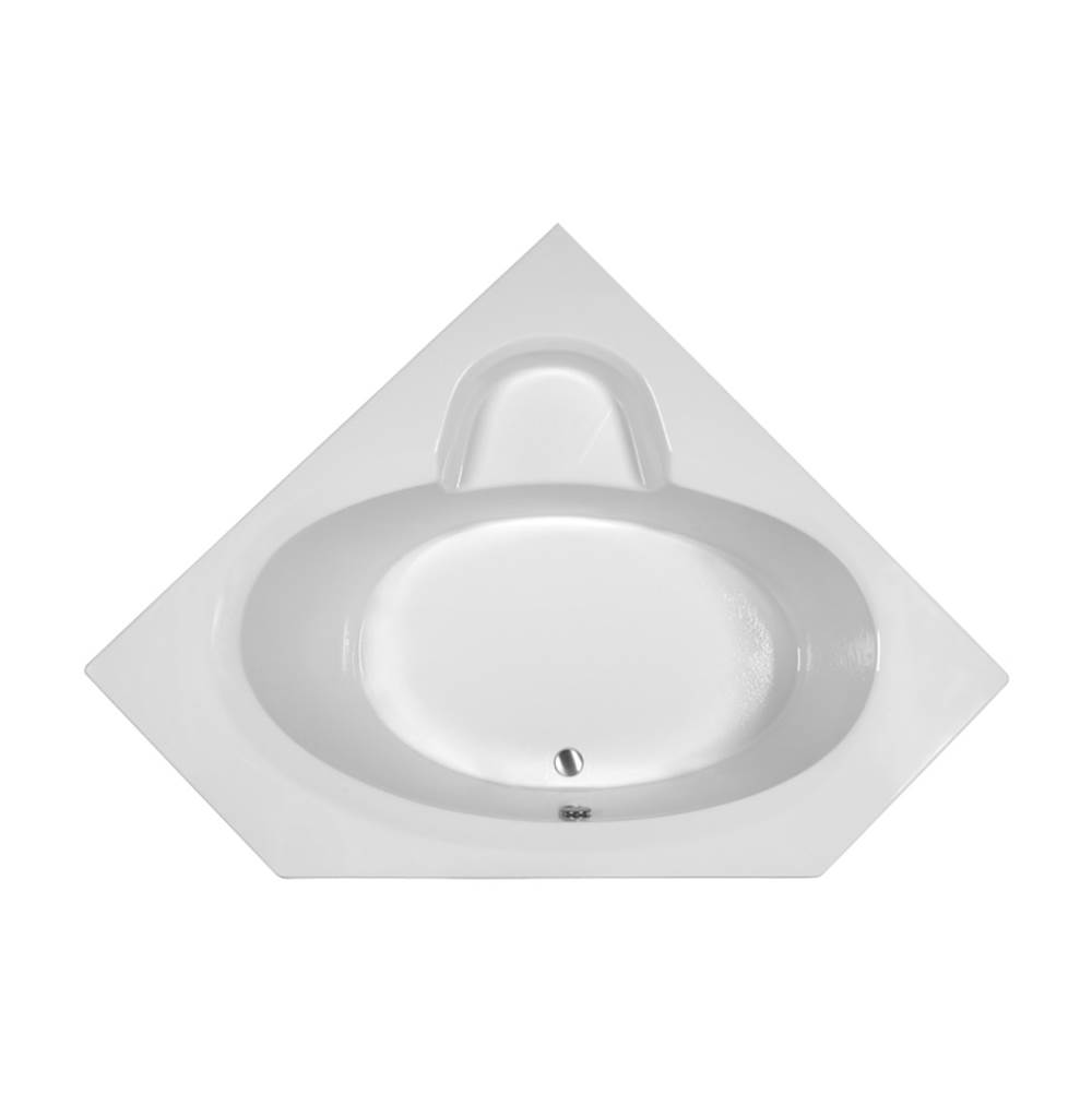 MTI Basics 60X60 White Corner Soaking Bath-Basics