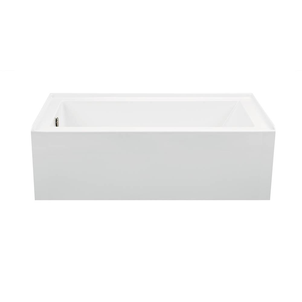 MTI Baths Cameron 1 Acrylic Cxl Integral Skirted Lh Drain Soaker - Biscuit (60X32)