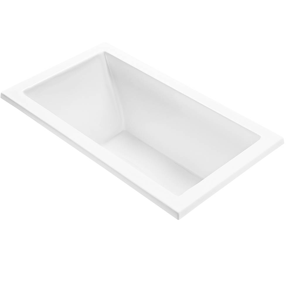 MTI Baths Andrea 19 Acrylic Cxl Undermount Whirlpool - Biscuit (54X32)