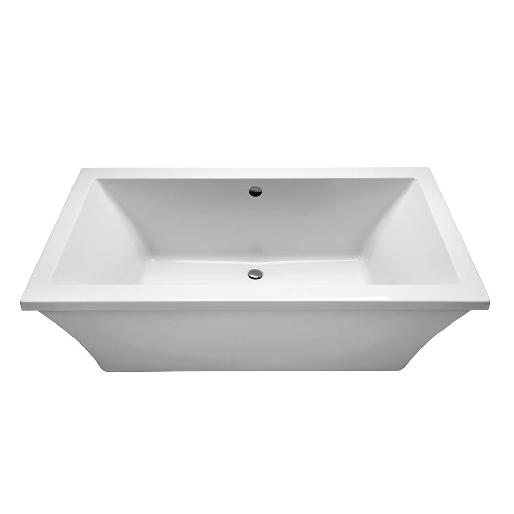 MTI Baths Andrea 24 Acrylic Cxl Freestanding Air Bath- White (66X36)