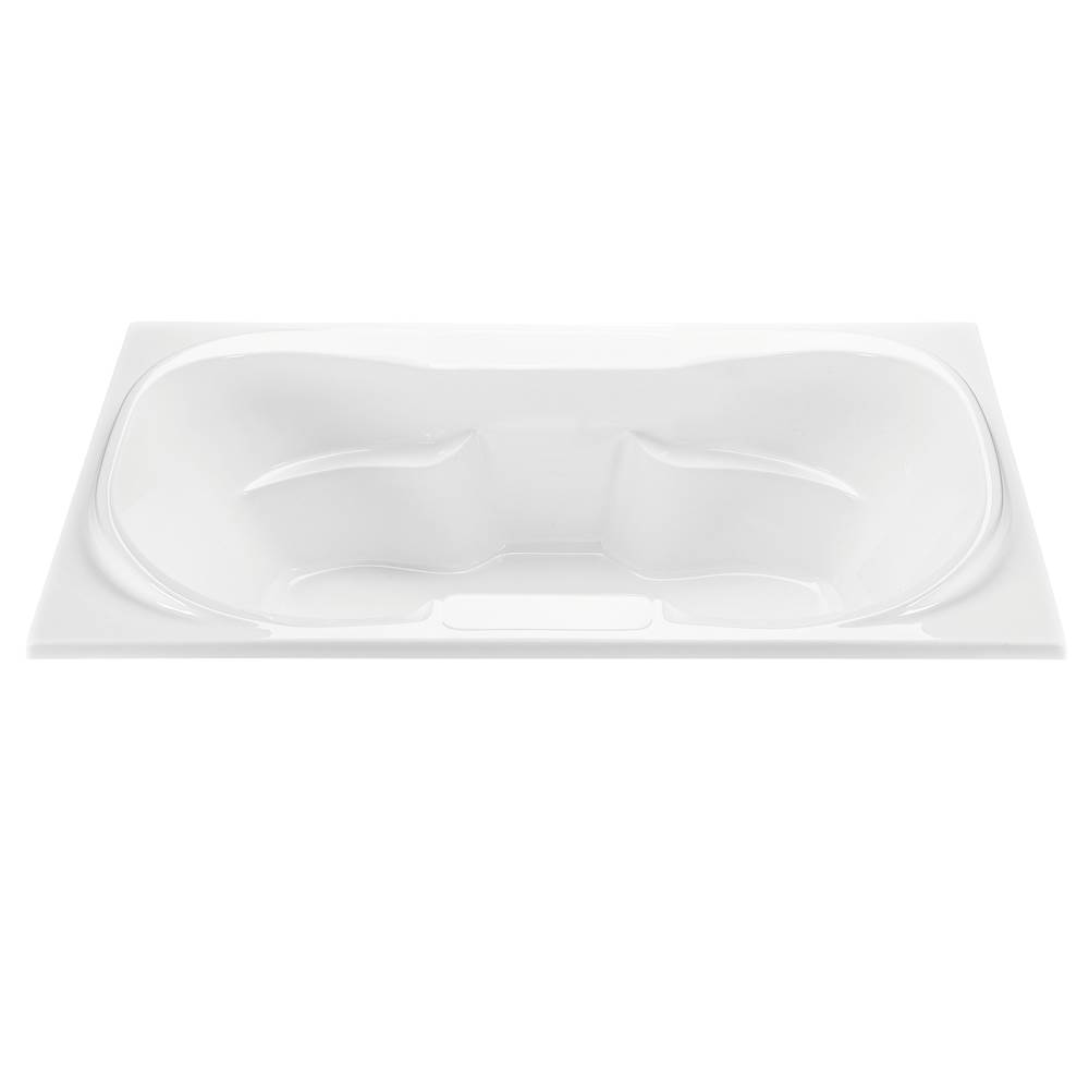 MTI Baths Tranquility 1 Acrylic Cxl Drop In Air Bath Elite/Ultra Whirlpool - White (72X42)