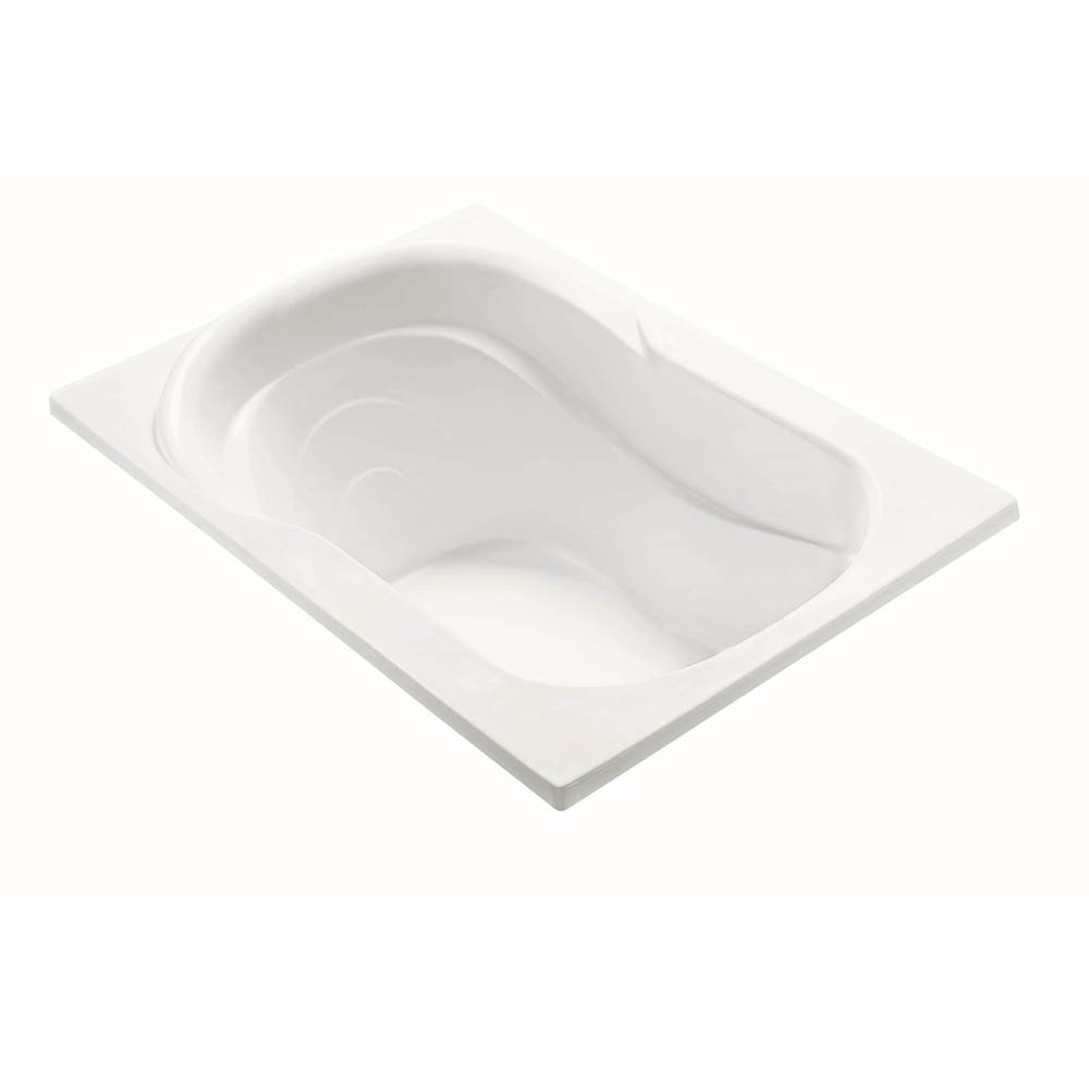MTI Baths Reflection 3 Dolomatte Drop In Air Bath - White (59.75X41.5)