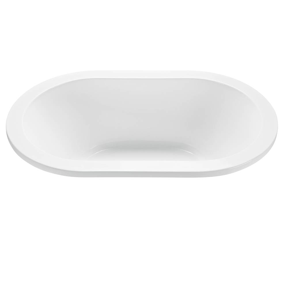 MTI Baths New Yorker 2 Acrylic Cxl Undermount Air Bath Elite/Whirlpool - White (65.5X41.5)