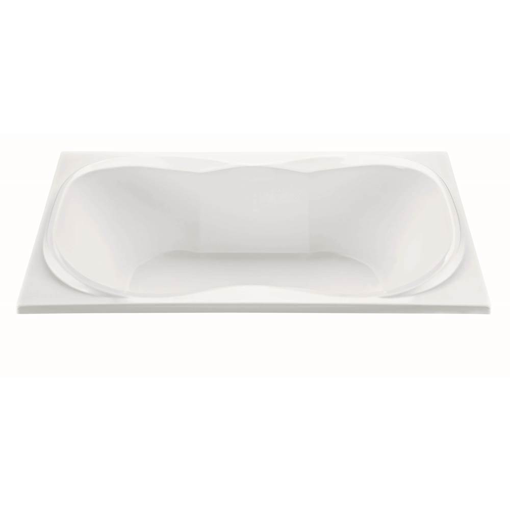 MTI Baths Tranquility 2 Dolomatte Drop In Ultra Whirlpool - White (72X42)