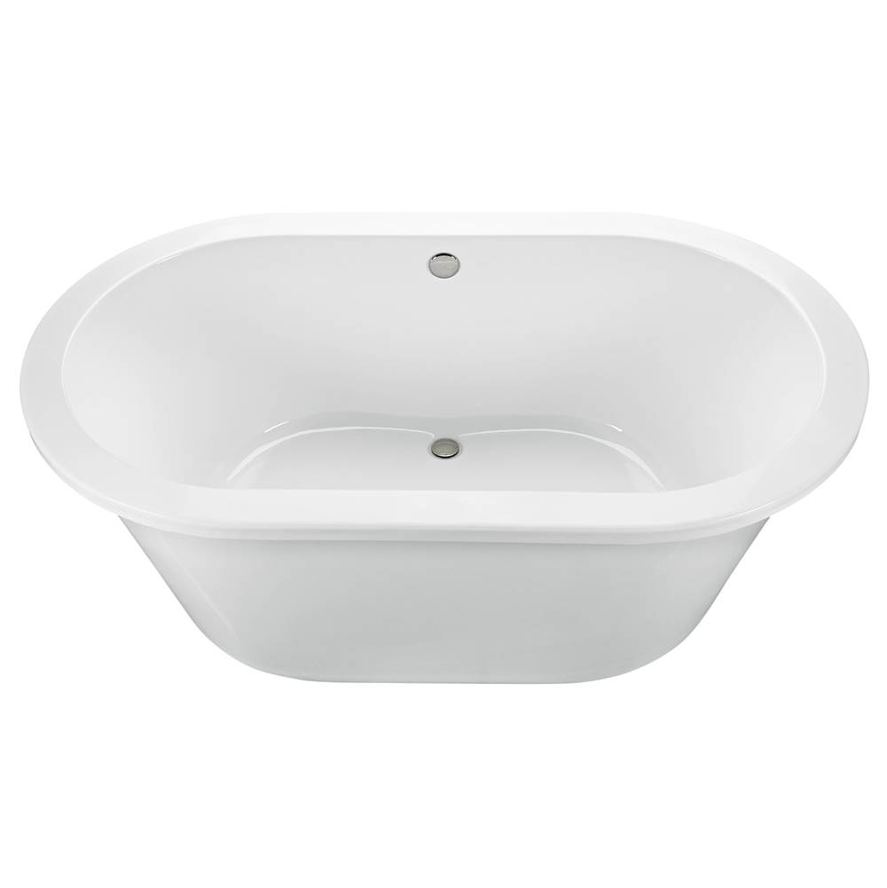 MTI Baths New Yorker 3 Acrylic Cxl Freestanding Air Bath - White (71.75X41.75)