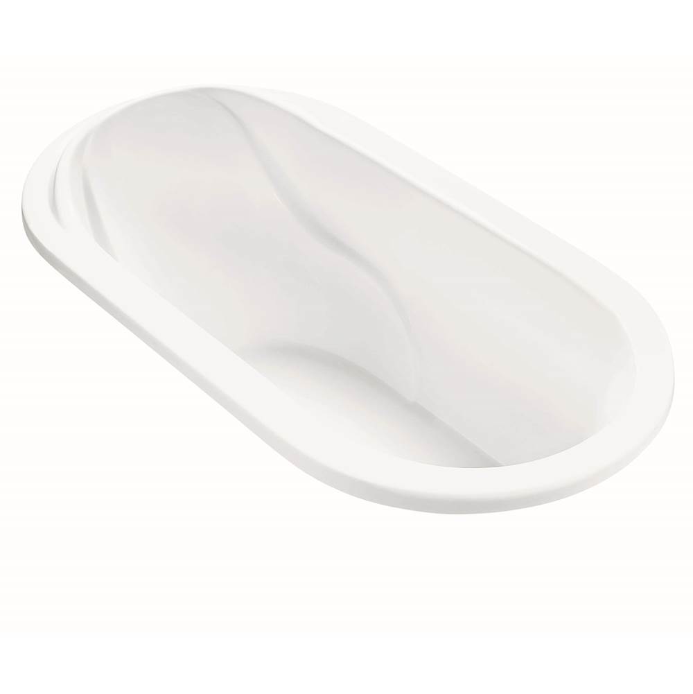 MTI Baths Solitude Dolomatte Drop In Air Bath Elite - White (72X37)