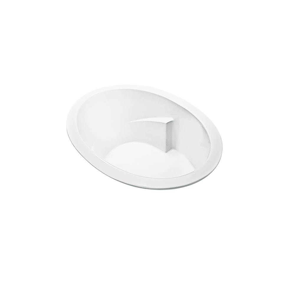 MTI Baths Adena 6 Acrylic Cxl Oval Drop In Whirlpool Elite - White (63X41.25)