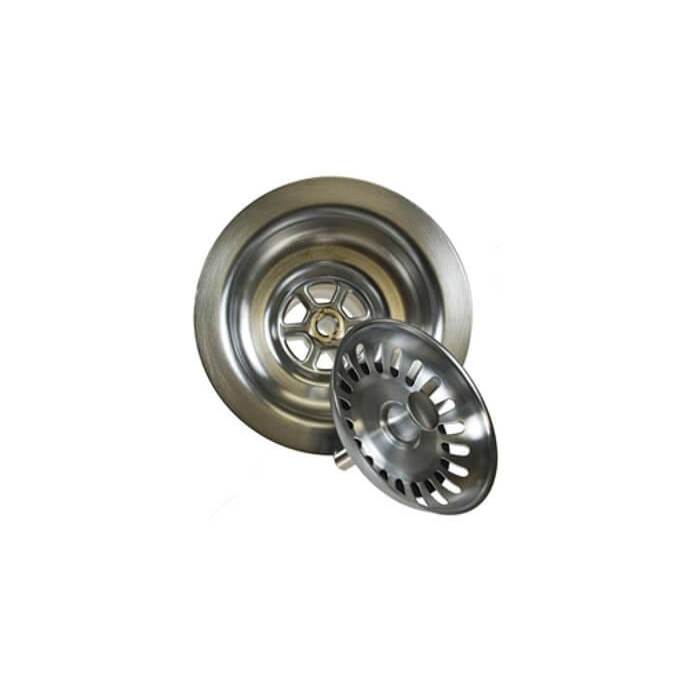 Mountain Plumbing 3 1/2'' Deluxe Stemball Strainer- Polished Chrome