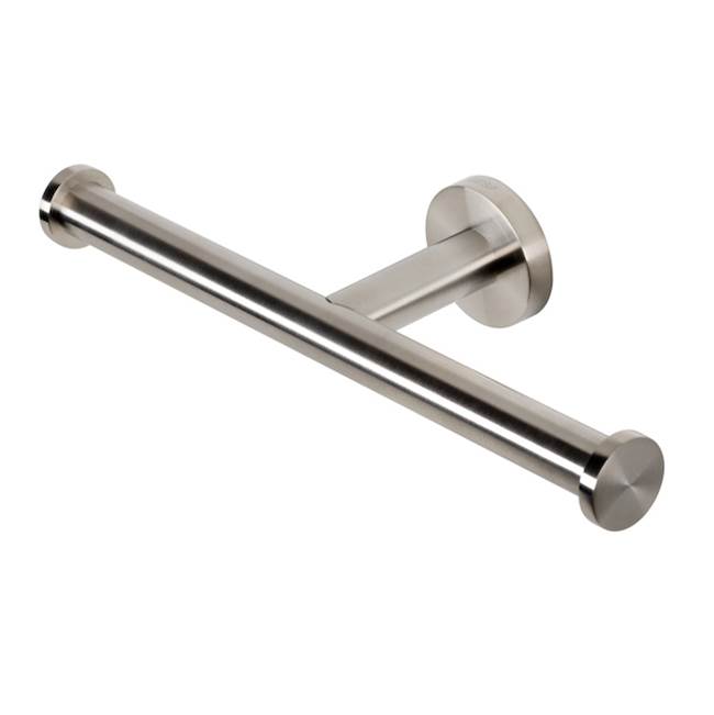 Nameeks Satin Stainless Steel Spare Double Toilet Roll Holder