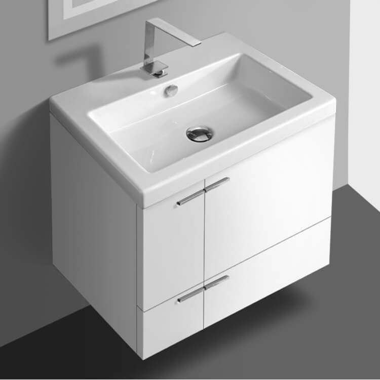 Nameeks 23 Inch Vanity Cabinet With Fitted Sink
