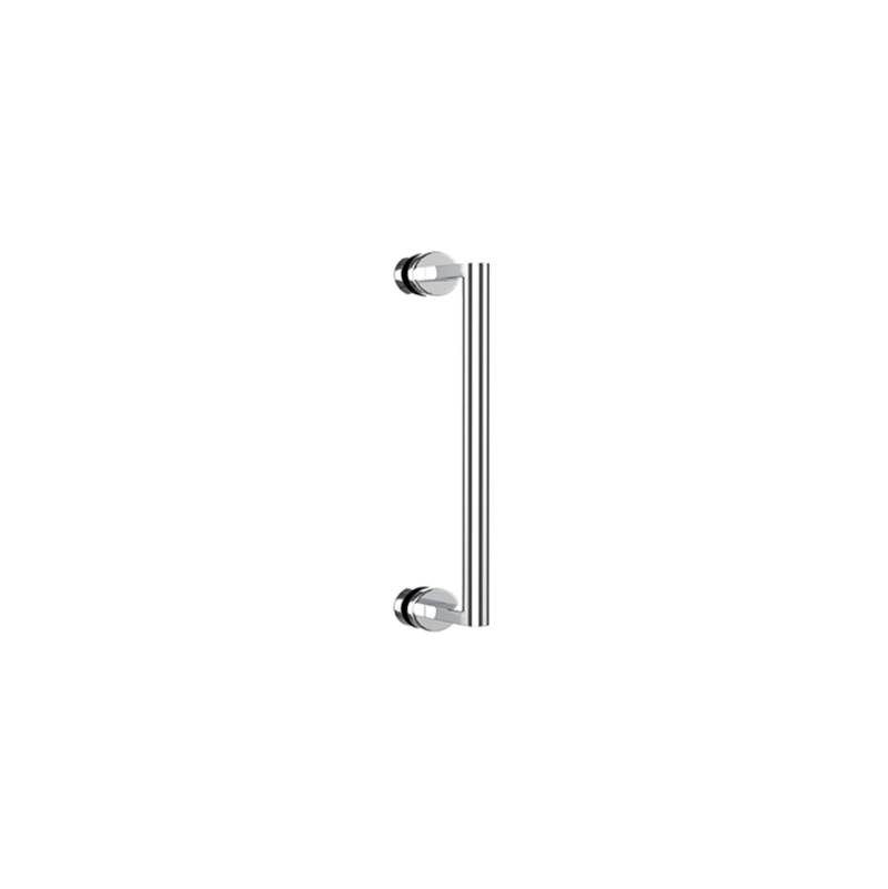 Neelnox Collection Hugo 24'' Single Door Handle   Standard Rosette Finish: Glossy White