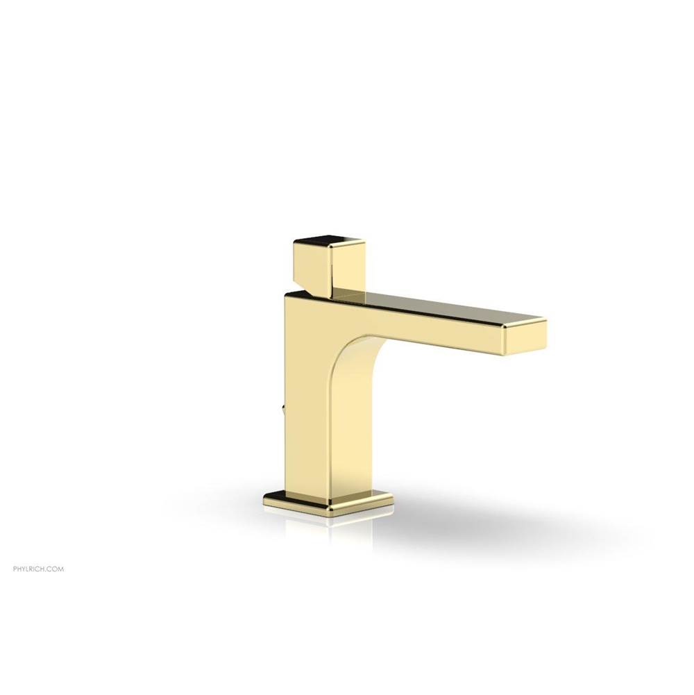 Phylrich MIX Single Hole Lavatory Faucet Cube Handle 4-3/4'' Height 290L-08