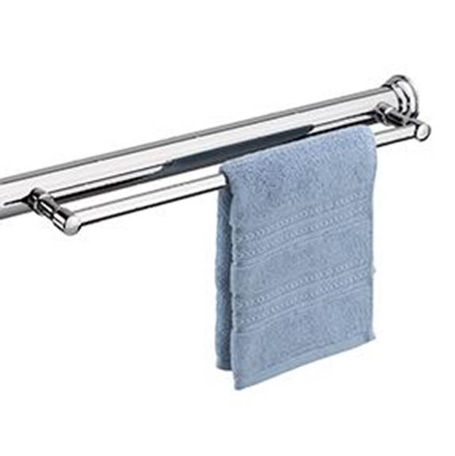 Palmer Industries Towel Rail (Single) in Satin Brass Lacquered