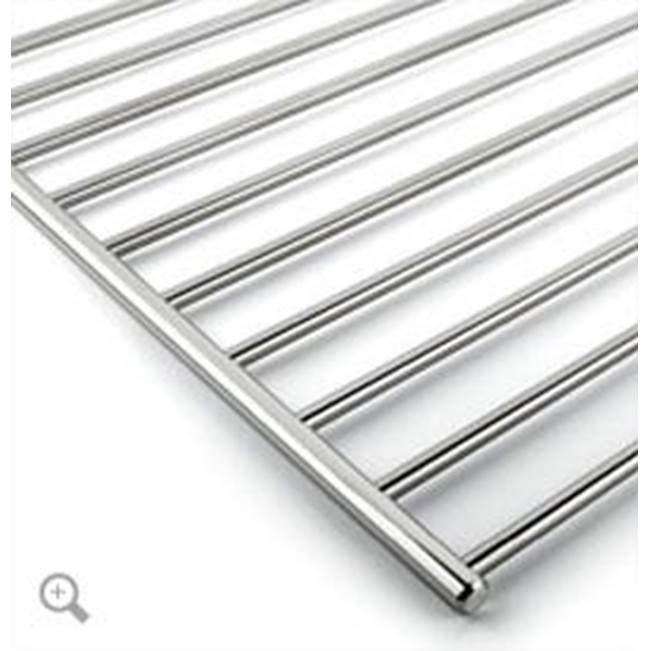 Palmer Industries Tubular Shelf Up To 84'' in Polished Nickel Un-Lacquered
