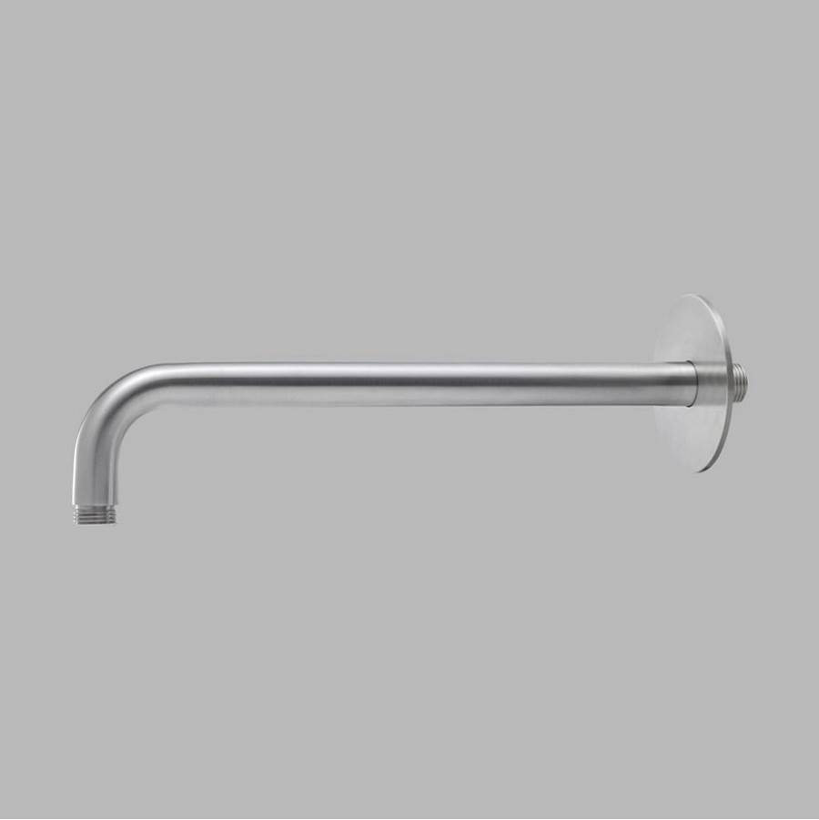 d line 300 mm 12 1/4'' Wall Shower Arm And Flange Polished Charcoal
