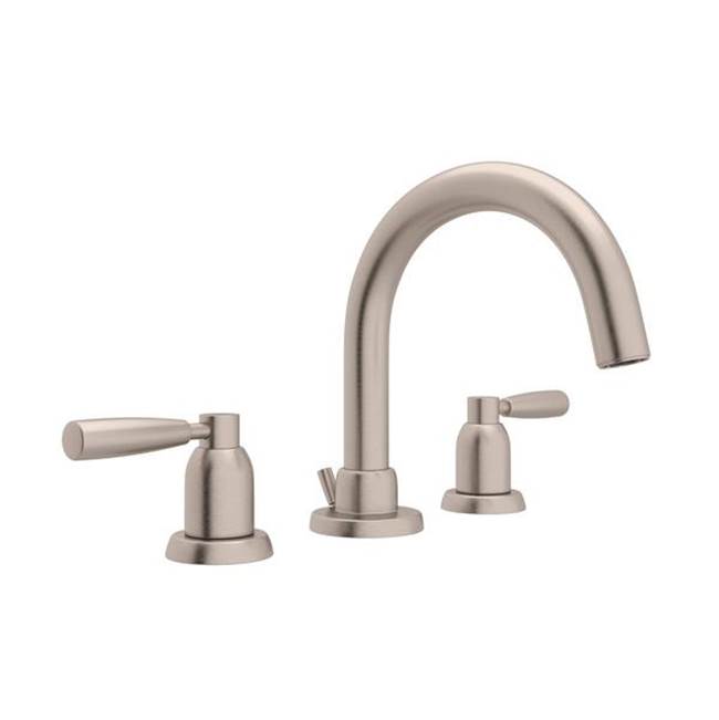 Rohl Holborn™ Widespread Lavatory Faucet With C-Spout