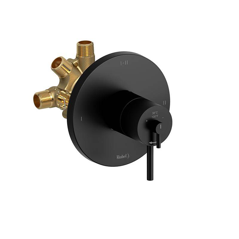 Riobel Pro 2-way Type T/P (thermostatic/pressure balance) coaxial complete valve