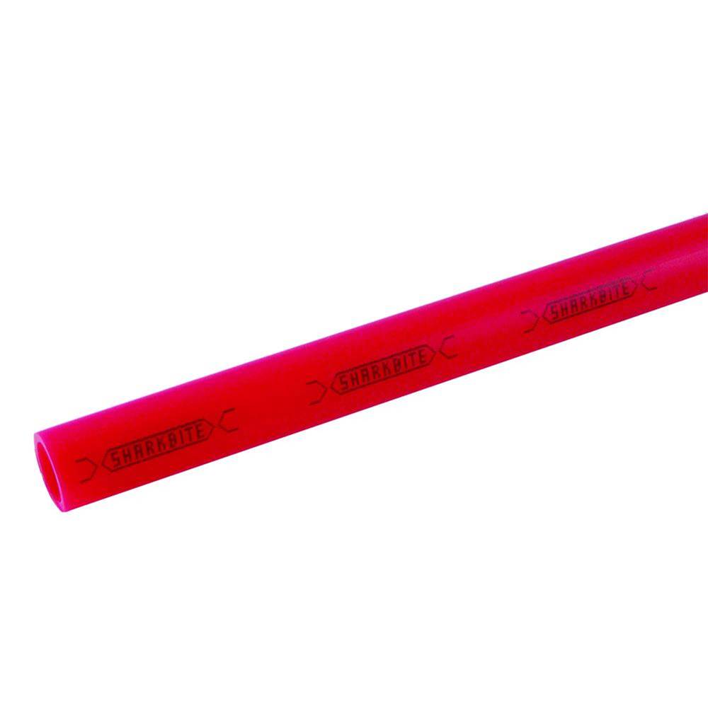 Sharkbite 3/4-in X 5-ft Red PEX Pipe