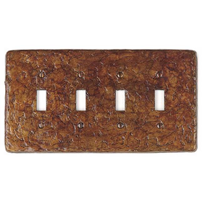 Soko by Jaye Design Wall Plate Cover 6-1/2w x 4-1/2h - Mink