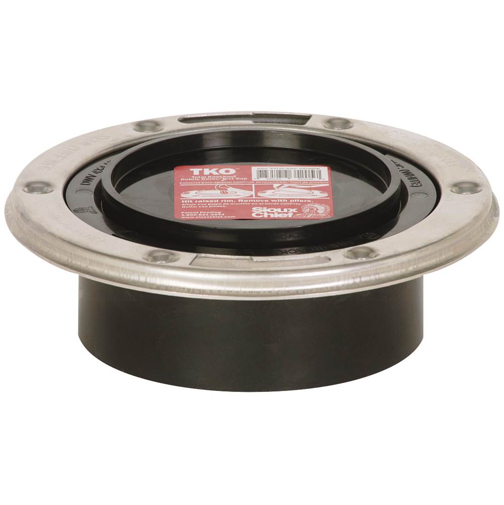 Sioux Chief Flange Abs Tko 4 Hub Ss-Swvl