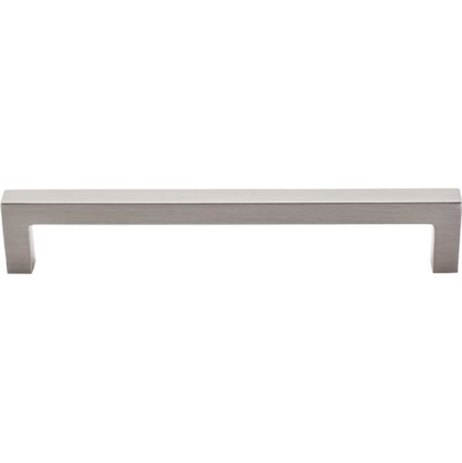 Top Knobs Square Bar Pull 6 5/16 Inch (c-c) Brushed Satin Nickel