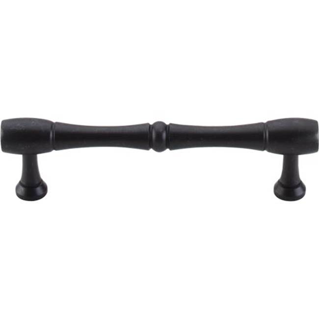 Top Knobs Nouveau Bamboo Pull 3 3/4 Inch (c-c) Patina Black