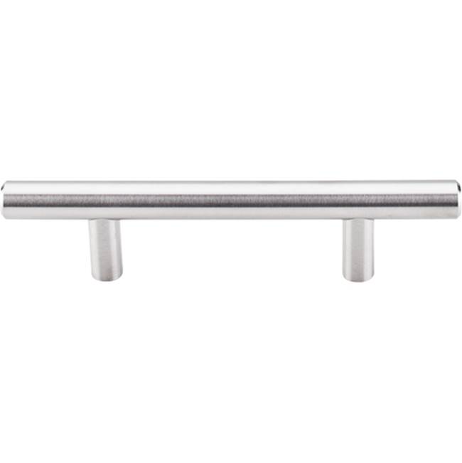 Top Knobs Solid Bar Pull 3 Inch (c-c) Brushed Stainless Steel