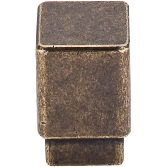 Top Knobs Tapered Square Knob 3/4 Inch German Bronze