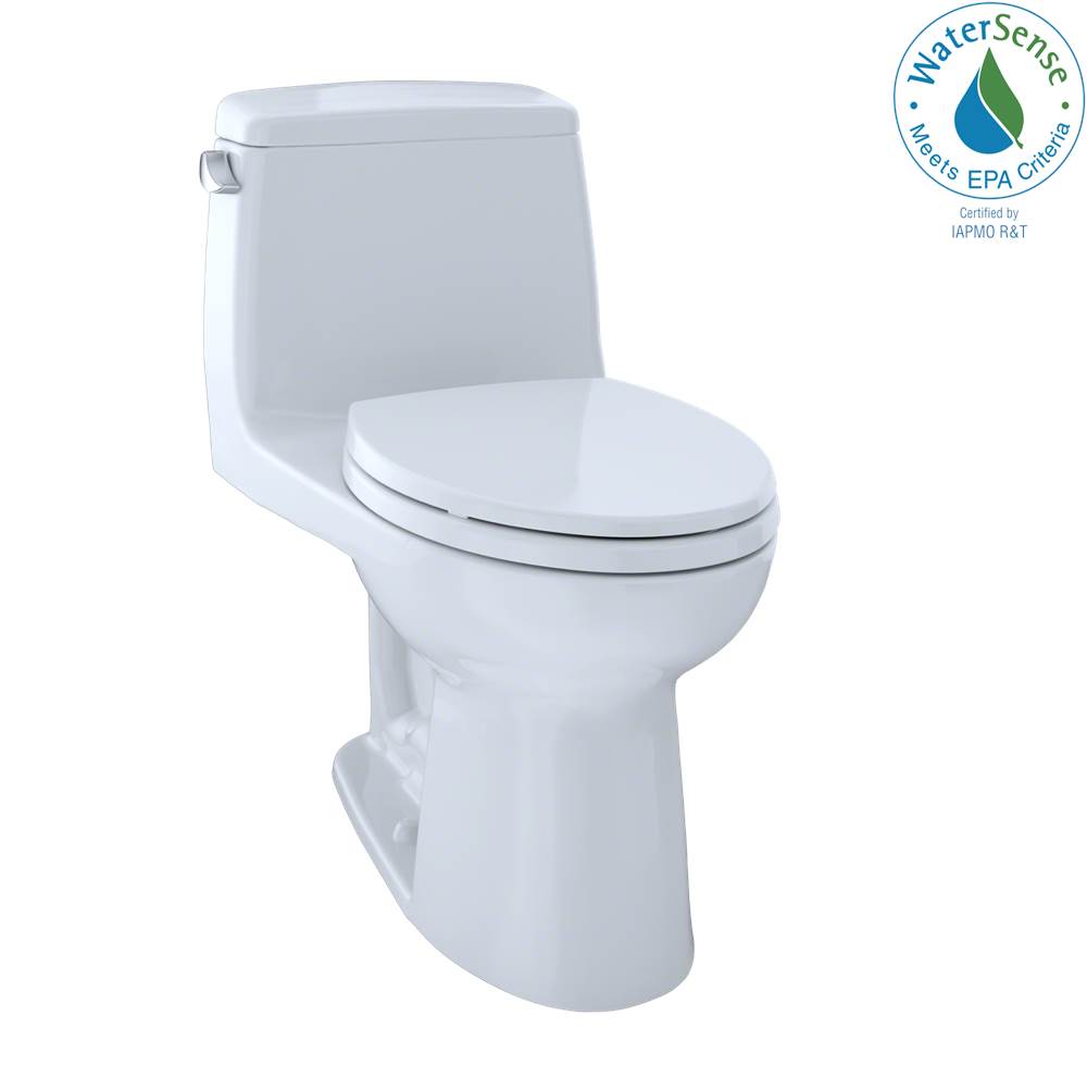 TOTO Toto® Eco Ultramax® One-Piece Elongated 1.28 Gpf Ada Compliant Toilet, Cotton White